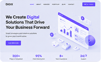 Clinic website design portfolio sample by website designer in Bailey Road