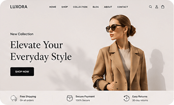 Coaching institute website design portfolio sample, Patna