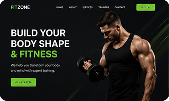Business website design portfolio sample by Zyiba, Boring Road Patna